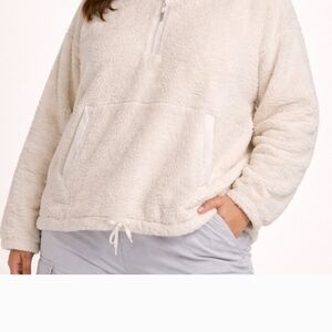 All in Motion Cream Teddy Jacket